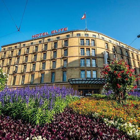 Art Deco Hotel Elite Biel Eksteriør billede