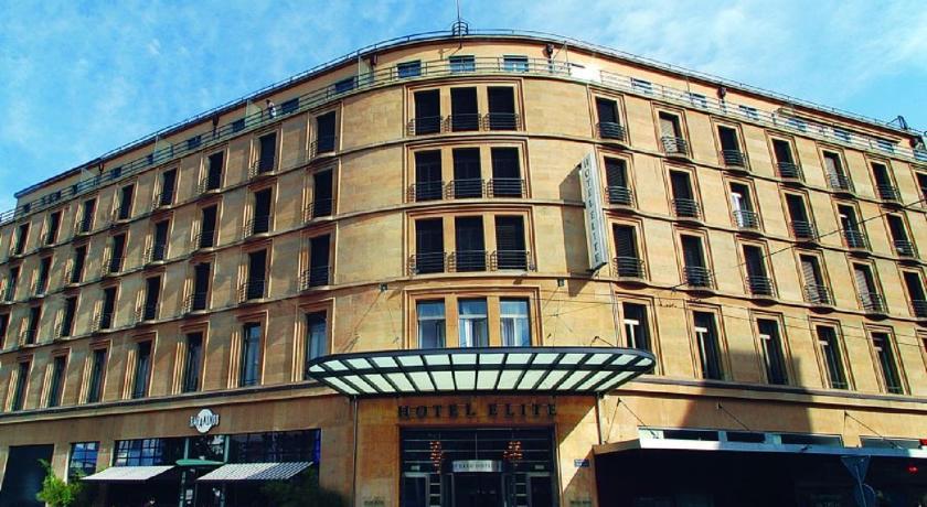 Art Deco Hotel Elite Biel Eksteriør billede