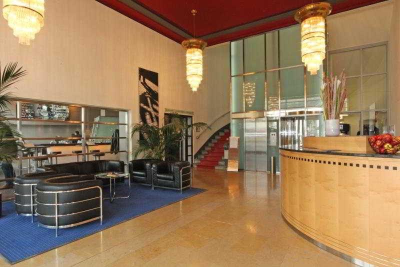 Art Deco Hotel Elite Biel Interiør billede